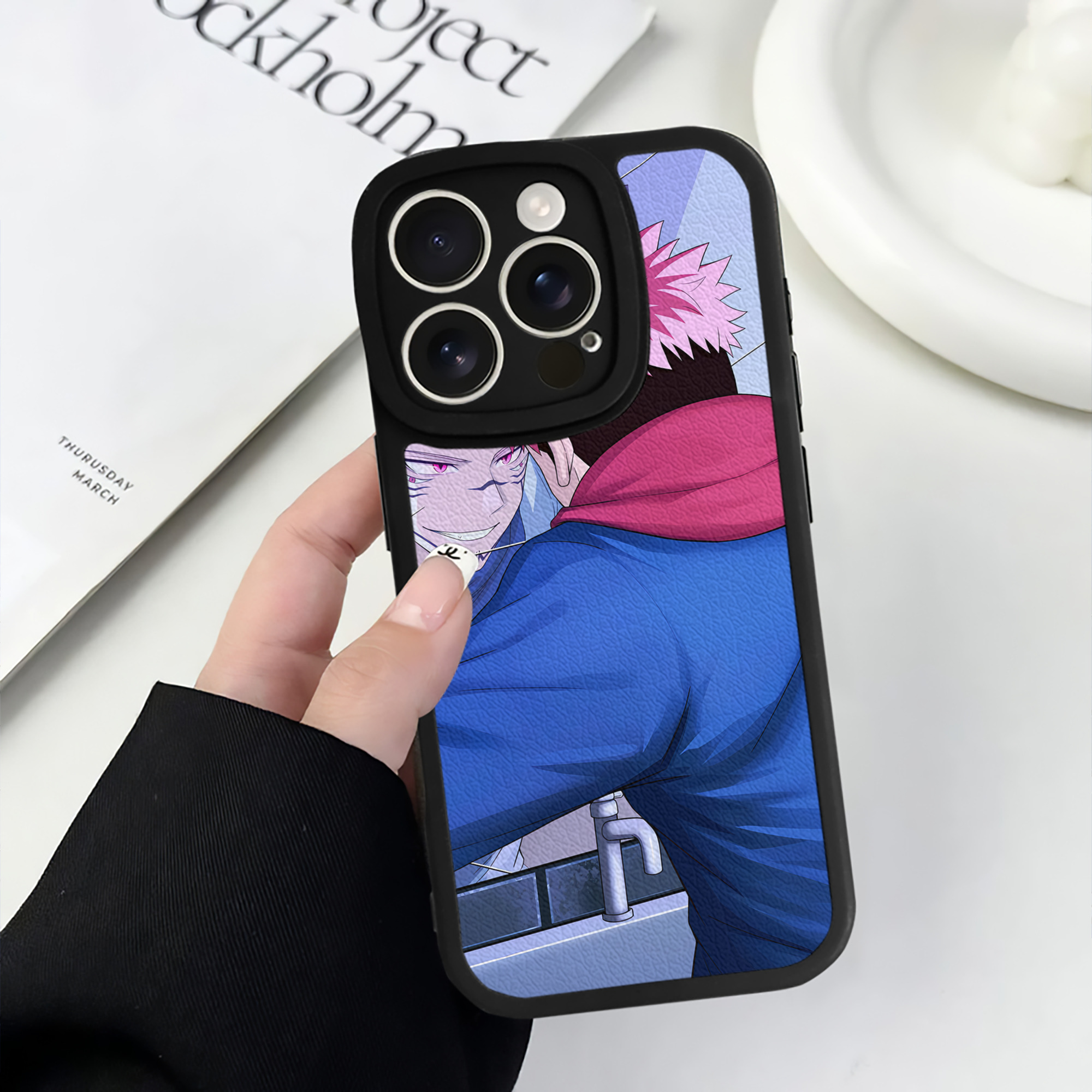 （画像用） SPY×FAMILY间谍家家酒 【iPhone 16シリーズ対応】シリコンスマホケース（レザー調） 材質：シリコン